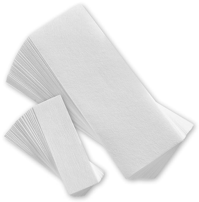 Non Woven Body and Facial Wax Strips Multi Size Pack (200)