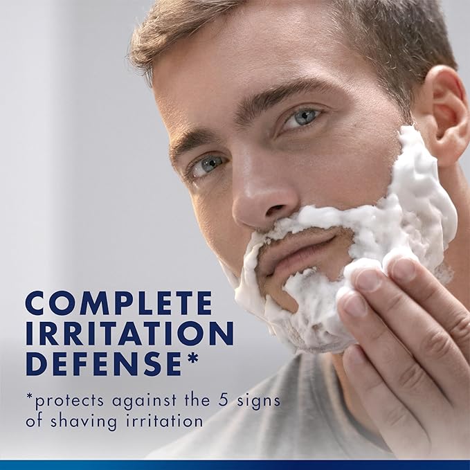 Gillette Series Soothing Shaving Gel for Men, Protects Against 5 Signs of Shaving Irritation, Shave Gel With Aloe Vera, Suitable for Sensitive Skin, 2.5 oz