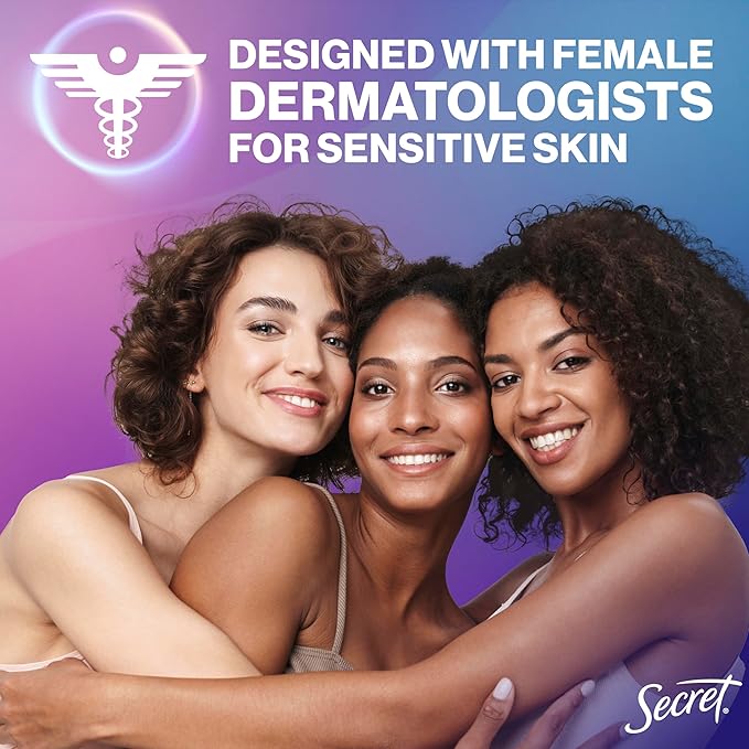 Secret Whole Body Deodorant Spray for Women, Fresh Lilac & Waterlily, Aluminum Free Deodorant Spray, 72 HR Odor Protection, 3.5 oz