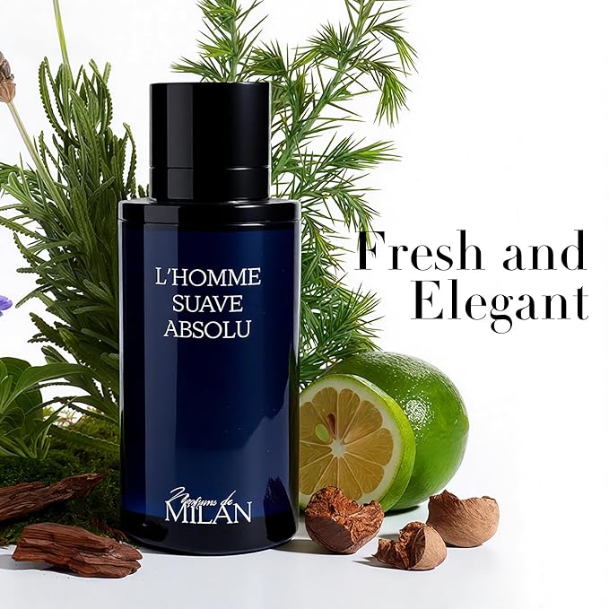 L’HOMME, Cologne for Men, Long Lasting EDP, Sophisticated Scent, Profound and Mysterious, Modern Men's Fragrance for Daily, 3.4 Fl Oz