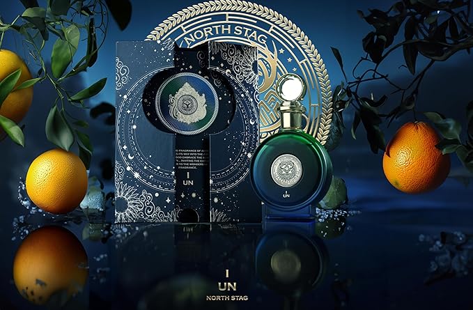 Paris Corner | North Stag Expressions I UN Extrait de Parfum 100ml | Luxury Perfume for Men | Bold & Sophisticated Scent with Pineapple, Cucumber, Patchouli, Musk & Vanilla | Premium Perfume Spray