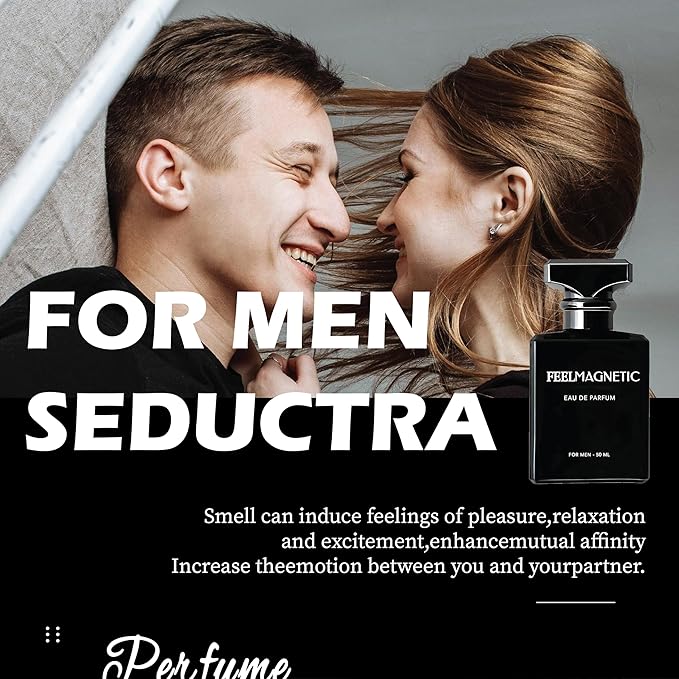 Perfume with Pheromones-Infused for Men - Long-Lasting Perfume Social Confidence 50ml (2)