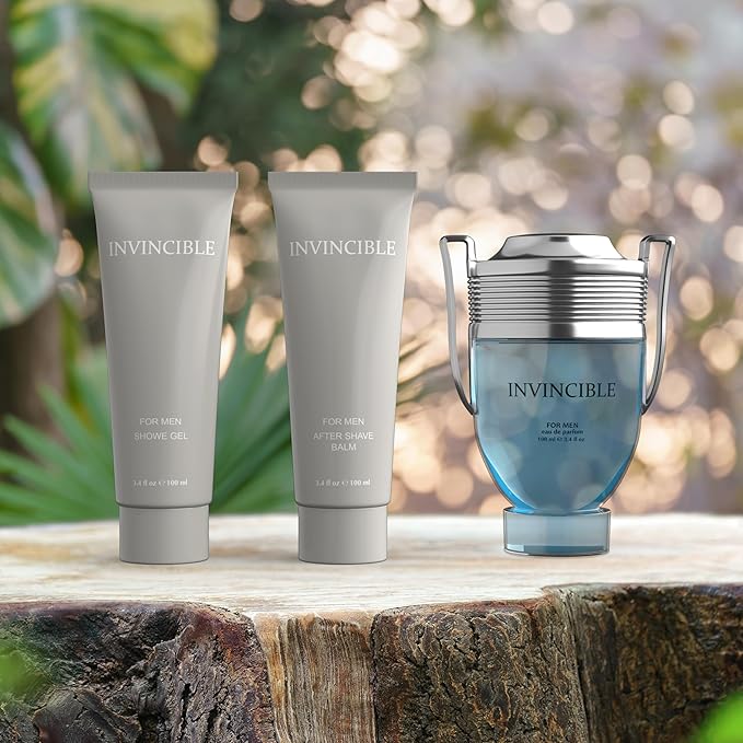 Mens Gift Set - Cologne For Men - Fresh, Masculine, Invigorating, Unique - Grapefruit, Marine Accord, Bay Leaf, Ambergris - (3.4 fl oz / 100 ml each)
