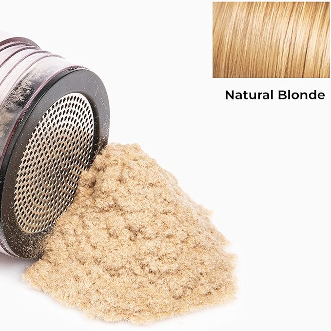 Caboki Hair Concealer (All-Natural Hair Building Fibers) Travel Size (Natural Blonde)