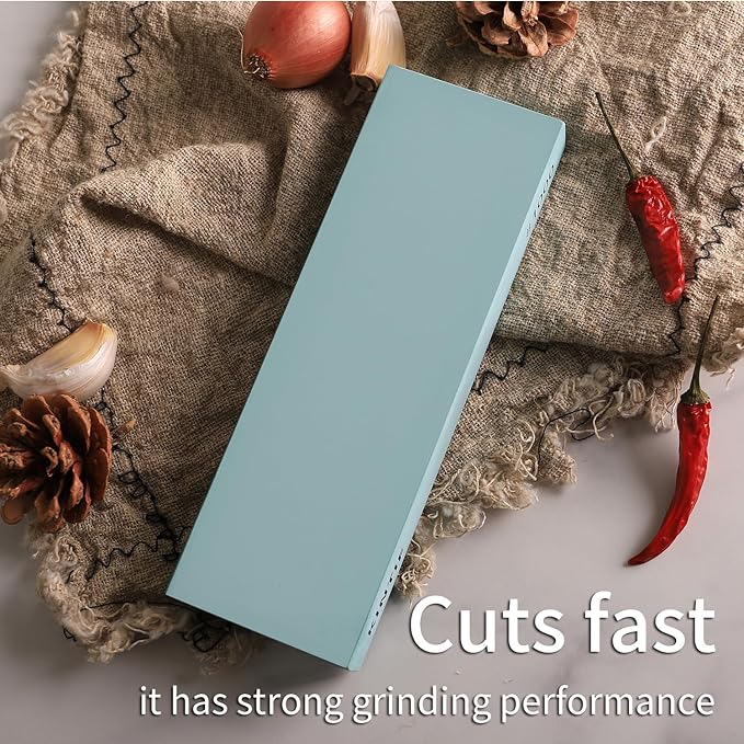 Whetstone Knife Sharpening Stone Cuts fast Splash and go No need to soak Medium Grit #1000 Knife Sharpener