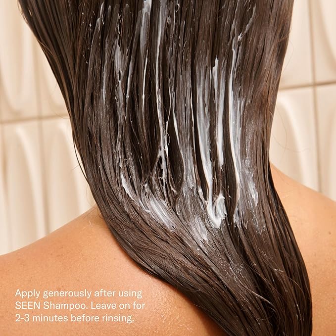 SEEN Conditioner, Fragrance Free - Non-Comedogenic & Hair Conditioner- Dermatologist-Developed - Safe for Sensitive, Eczema & Acne Prone Skin