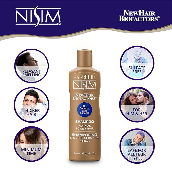 Nisim - Normal to Oily Shampoo No Sulfates 8 oz