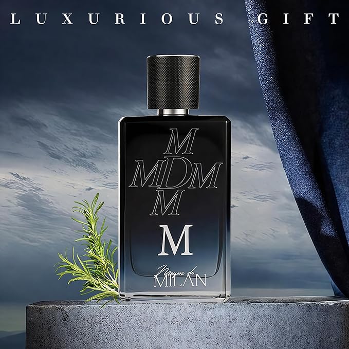 MDM, Men’s Cologne with Mysterious Charm, Long Lasting EDP Fragrance, Cool Water Scent, Premium Perfume for Daily Use, 3.4 Fl Oz