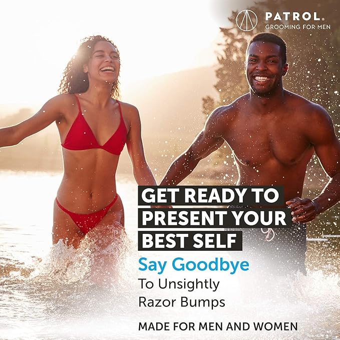 Bump Patrol Sensitive Strength Aftershave Treatment Serum – Razor Bump Stopper and Ingrown Hair Treatment for Men and Women, Alcohol Free Ingrown Hair Serum for Sensitive Skin 2 oz (Pack of 2)