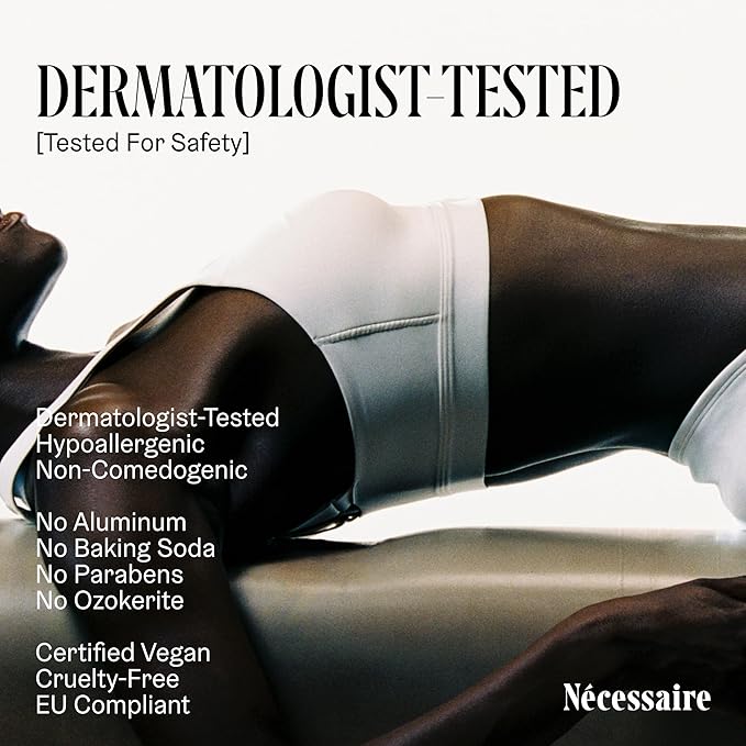 Nécessaire The Deodorant Duo Eucalyptus | Natural Aluminum Free Deodorant For Women & Men. Extra Strength Treatment with Mandelic Acid. Free of Baking Soda, Ozokerite & Parabens (75 g/2.5 oz)