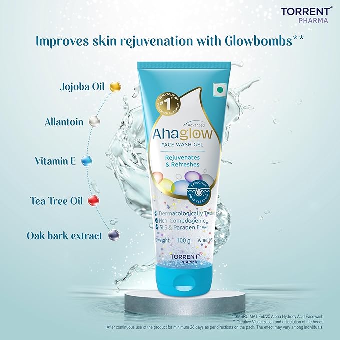 Torrent Ahaglow Skin Rejuvenating Face Wash Gel - 100G