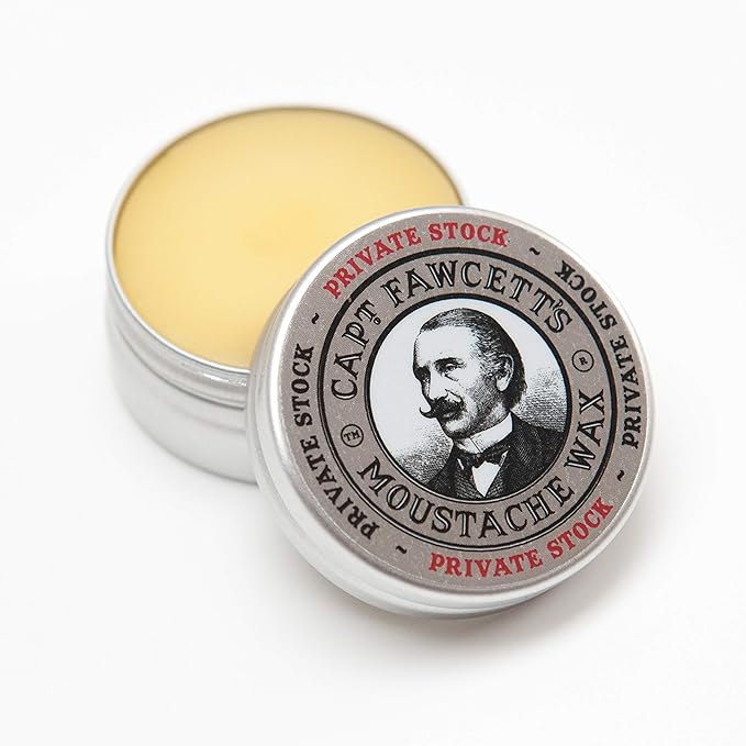 CAPTAIN FAWCETT Moustache Wax 0.5oz (0.5oz, Private Stock)