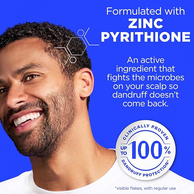Head & Shoulders Mens Anti-Dandruff Shampoo and Conditioner with 1% Pyrithione Zinc, Old Spice Swagger Men's 2-in-1 Twin Pack, Shampoo for Men, 31.4 fl oz Each