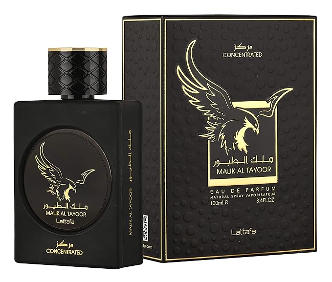 Lattafa Malik Al Tayoor Eau de Parfum Spray for Unisex, 3.4 Ounce