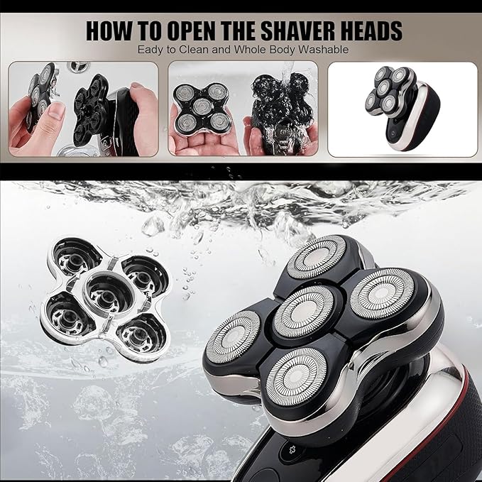1Pack Head Shaver Replacement Blades Compatible with Remington Balder Pro Head Shaver Model XR7120,Precision Electric Shaving for Bald Men. (No't compatible with XR7000)