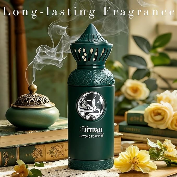 Lutfah Beyond Forever Luxury Cologne for Men - Raspberry,Rose,Leather-80ml Eau de Parfum - Long Lasting - Versatile Signature - Elite Gift