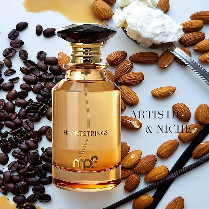 Heartstrings Unisex Eau de Parfum 100ml Bergamot Ginger Cologne Style Fragrance Long Lasting Sandalwood Amberwood Scent Perfume Gift for Men Women