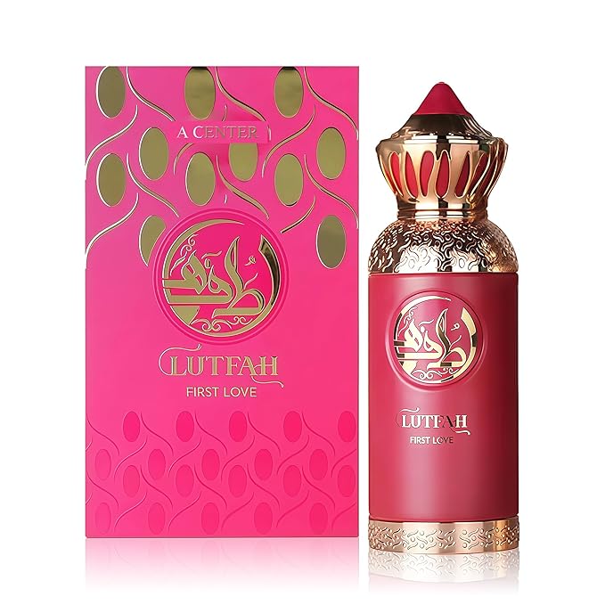 Lutfah First love Unisex Perfume 80ml | Eau de Parfum with Cassis,Lemon,Violet,Vanilla&Musk Scent Fragrance Long-Lasting Luxury Cologne for Men & Women