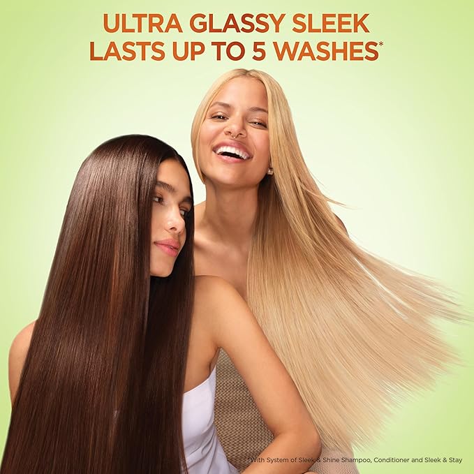 Garnier Fructis Sleek & Shine Shampoo, Frizzy, Dry, Unmanageable Hair, 22 fl. oz.(Packaging May Vary)