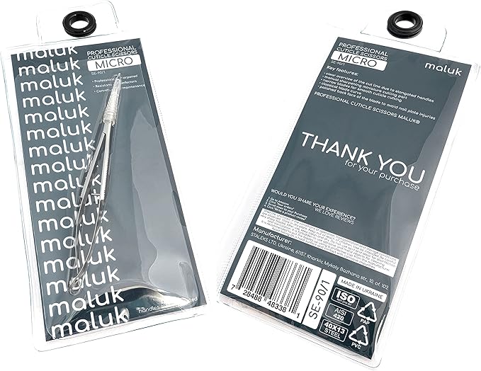 Professional Cuticle Scissors Maluk Micro