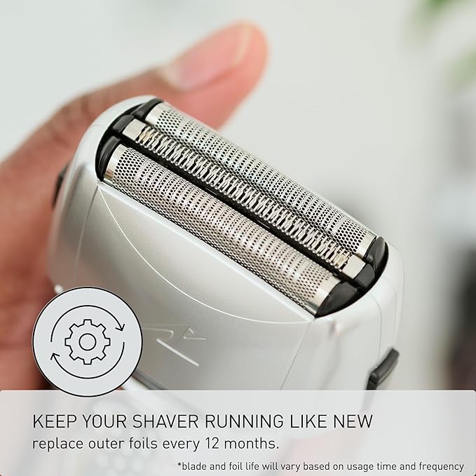 Panasonic Shaver Replacement Outer Foil WES9087PC, Compatible with ARC3 3-Blade Shavers ES-LL41-K, ES8103S