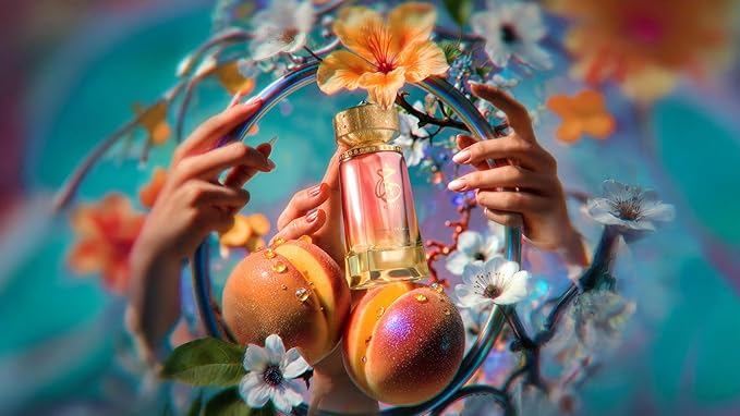 Paris Corner | Khair Peach Delulu Eau de Parfum for Women – 3.4 Fl Oz | Sophisticated Gourmand Perfume with Peach, Nectarine, Guava, Vanilla & Florals | Long Lasting Luxury Fragrance