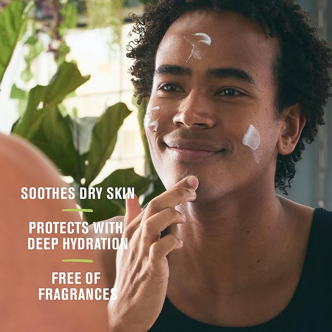 Every Man Jack Daily Face Lotion for Men - Deeply Moisturize and Revive Dry, Tired Skin with Hyaluronic Acid, Aloe Vera and Niacinamide - 2.5 oz Men’s Face Lotion (2 Pack)