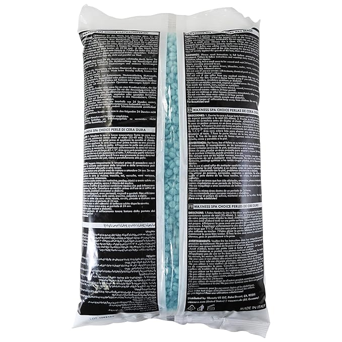 Waxness Spa Choice Aloe Vera Hard Wax Beads 2.2 lb / 1 kg Pack of 2