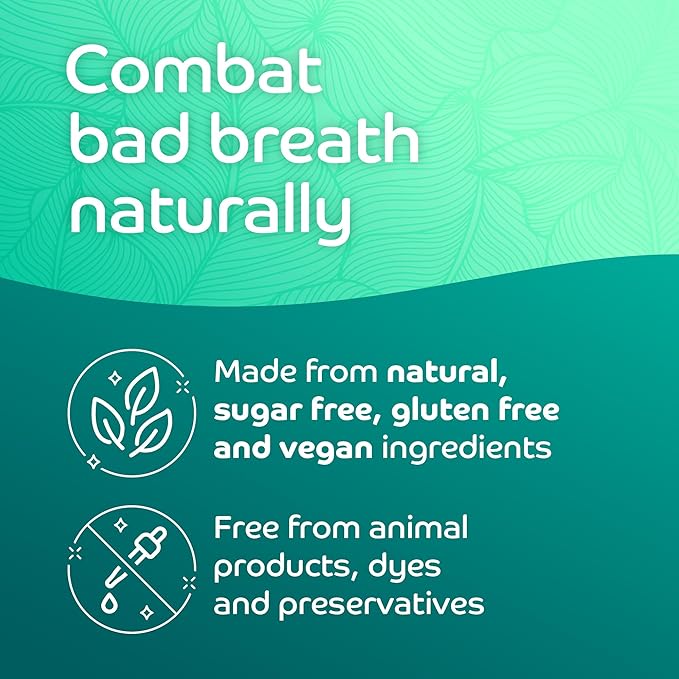 Oracoat FreshMelts Fresh Breath Stick-on Melts for Lasting Freshness, 40 Count Breath Freshener for Bad Breath, Non-Acidic & Sugar-Free, Arctic Mint