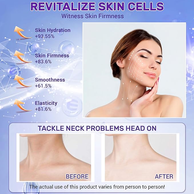 2025Latest Neck Firming Cream:[30+ SGS Certified][Used by Over 1M Fans]Anti-aging Neck & Face Tightening Cream,Lifting Moisturizer & suitable for face,neck and upper chest,1.7 fl oz.for Women&Men,3PC