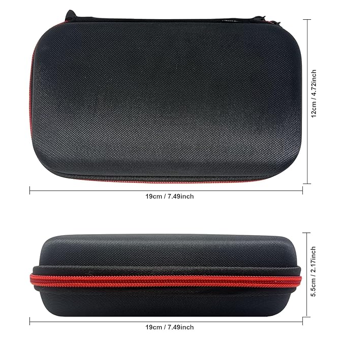 LinMei Hard Travel Case for Electric Trimmers & Shavers - Protective Organizer Compatible with QP27XX, QP28XX and QP6XXX - EVA Shell with Accessory Pocket - Black (Case Only)