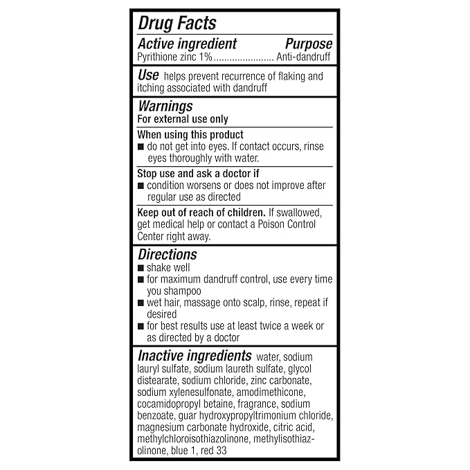 Amazon Basics Anti-Dandruff 2-in-1 Shampoo and Conditioner for Men, Itch and Flake Control, Smooth Spice Scent, pH Balanced, Paraben-Free, Safe for All Hair Types, 12.5 Fl Oz (Previously Solimo)