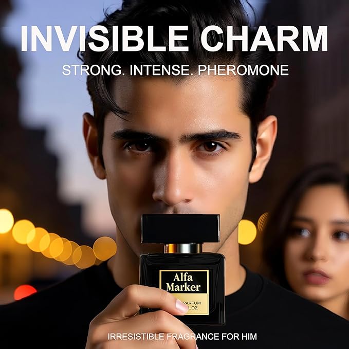 Cologne for Men with Pheromones - Masculine Perfume for Men, Original Extra Strength Pheromones Infused Formula, Long Lasting Premium Scent, Spray 1 FL.OZ (30ml)