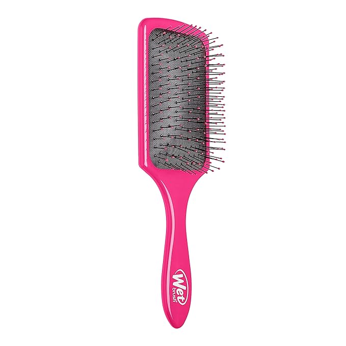 Wet Brush Paddle Detangler, Pink (Pack of 2)