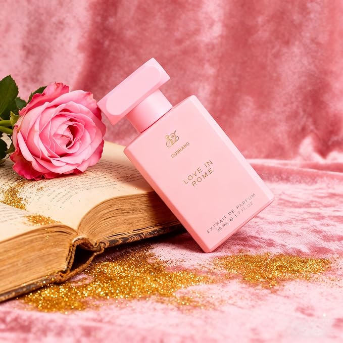 Love in Rome Perfume for Women and Men, Vanilla Fruity Woody Scent, Elegant Romantic Fragrance, Long Lasting 8+ Hours Extrait de Parfum