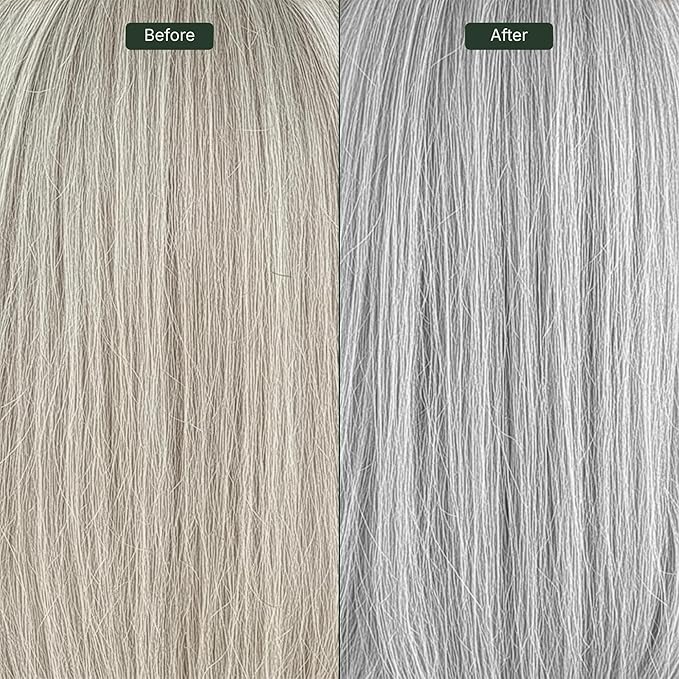 GOOD&ALL Purple Shampoo - Reduce Yellow Tones for Blonde, Silver, Highlighted Hair - Sulfate, Paraben, Fragrance-Free & Vegan - 13.5 fl oz