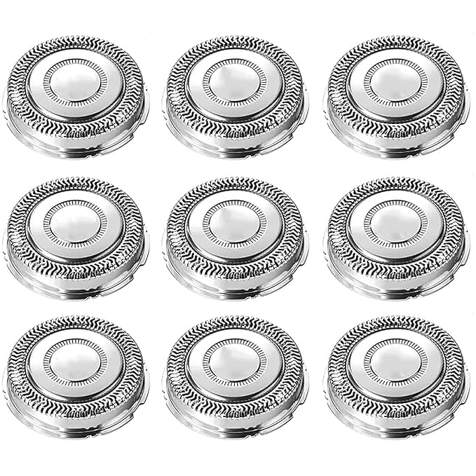 SH70 Replacement Heads Compatible with Shavers Series 7000, SH70 Shaving Blades for 7000 Replacement Heads, 9-Pack Series 7000 Electric Razor Replacement Heads for Shavers S7370 S7350 More