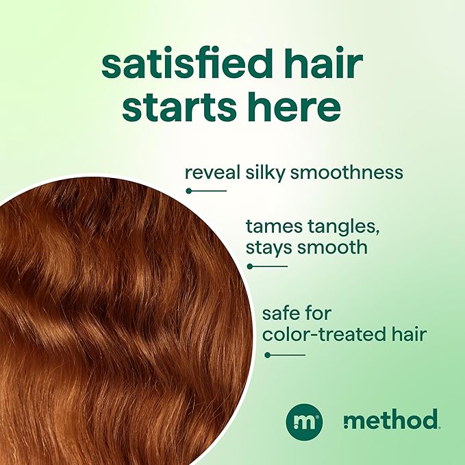 Method Daily Zen Conditioner - Nourishes & Hydrates, Safe for Color-Treated Hair - Sulfate free, Paraben free & Silicone Free - 13.5 oz, Pack of 3