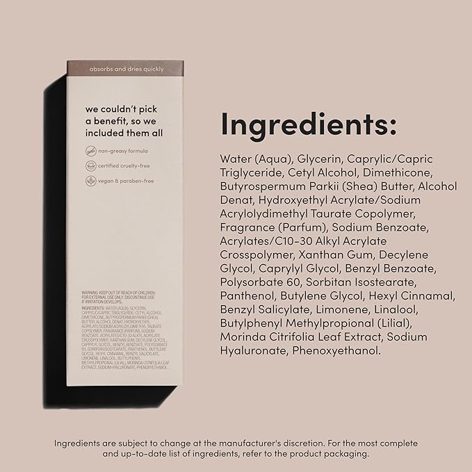 hims Everyday Moisturizer - Hydrating & Non-Greasy Face Cream - Morning Moisturizer for Healthy Skin - For Every Skin Type - Vegan & Paraben-Free - 1 Fl Oz