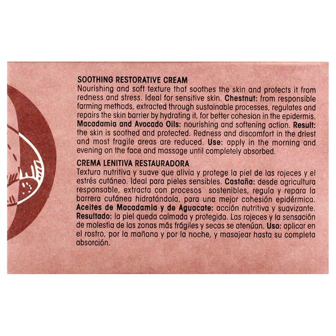 Olos Soothing Restorative Cream - Face Moisturizer - Face Lotion for Stress Signs and Redness - Face Cream with Aloe, Macadamia, Avocado Oil - 1.7 oz