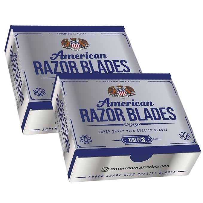 American Razor Blades from The Shave Factory - Single Edge Razor Blades (2)