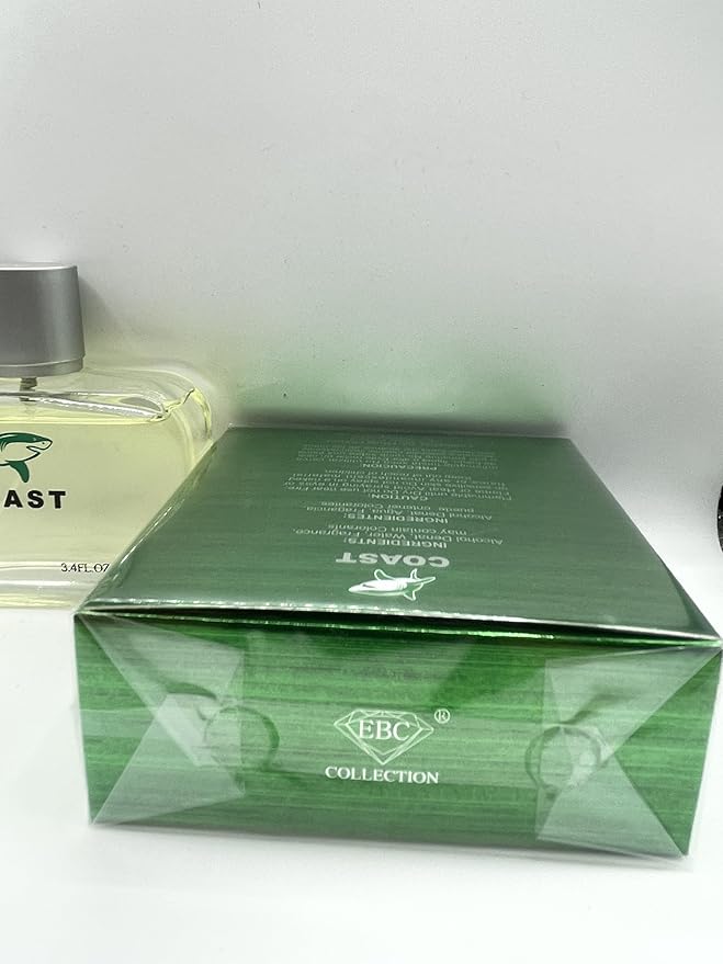 EBC-Collection, COAST GREEN Perfume for Men, 3.4oz/100ml