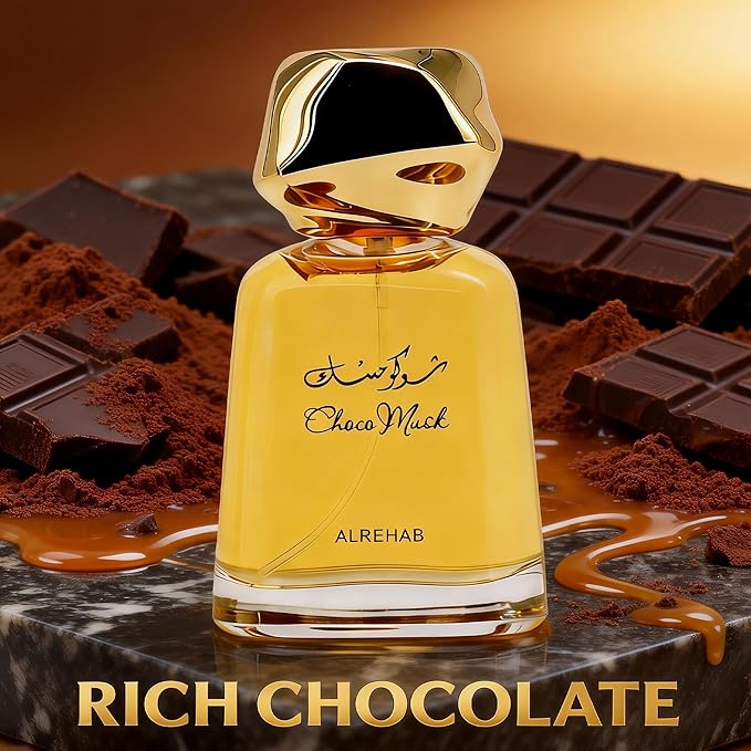 Men’s Eau de Parfum, Woody Fresh Cologne for Men, Long Lasting Modern Masculine Scent, 3.4 Fl Oz (100ml) Choco Musk 100ml