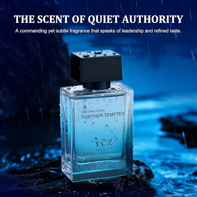 Ycz Men's Blue Wood Shadow Perfume for Men, 1.7 oz. Long Lasting Eau De Parfum Cologne For Men, Daily Use Men's Casual Cologne, A Signature Scent Great Holiday Gift A Gift for Any Occasion