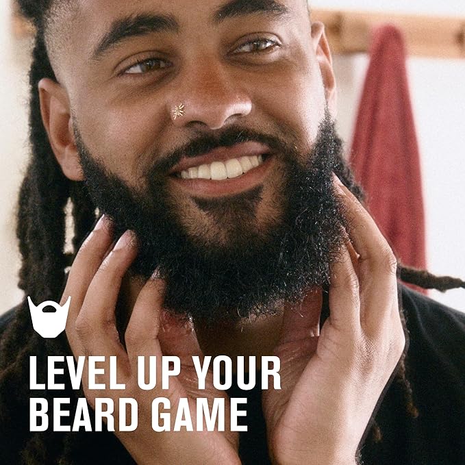 Every Man Jack Beard Oil & Scruff Softening Butter Bundle - Vanilla + Cedar Scent - Rejuvenates, Hydrates & Styles Dry Beards - Naturally Derived with Cocoa Butter and Shea Butter