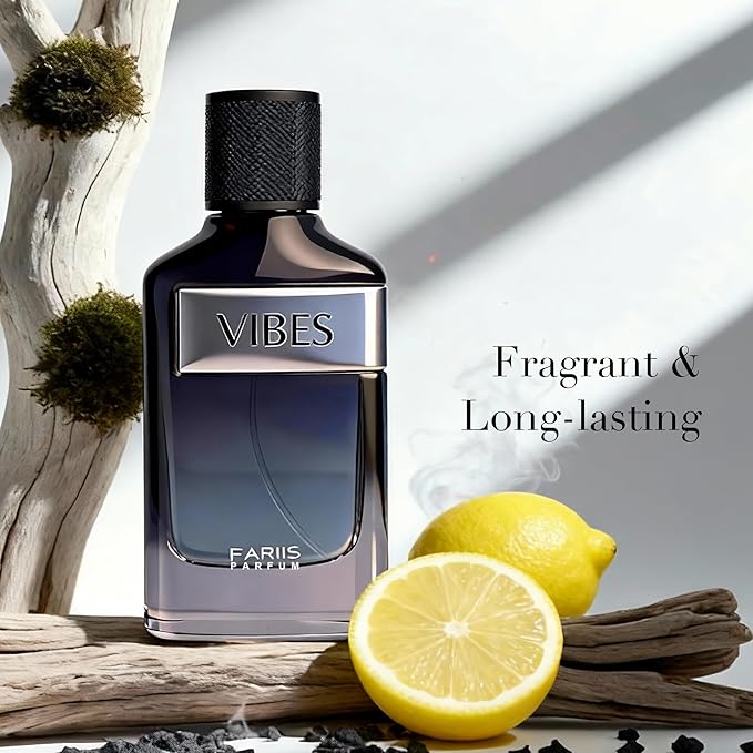 Luxury Cologne for Men, Fresh Citrus and Aromatic Lavender with Deep Woody Musk, Long Lasting Eau de Parfum, 3.4 Fl Oz