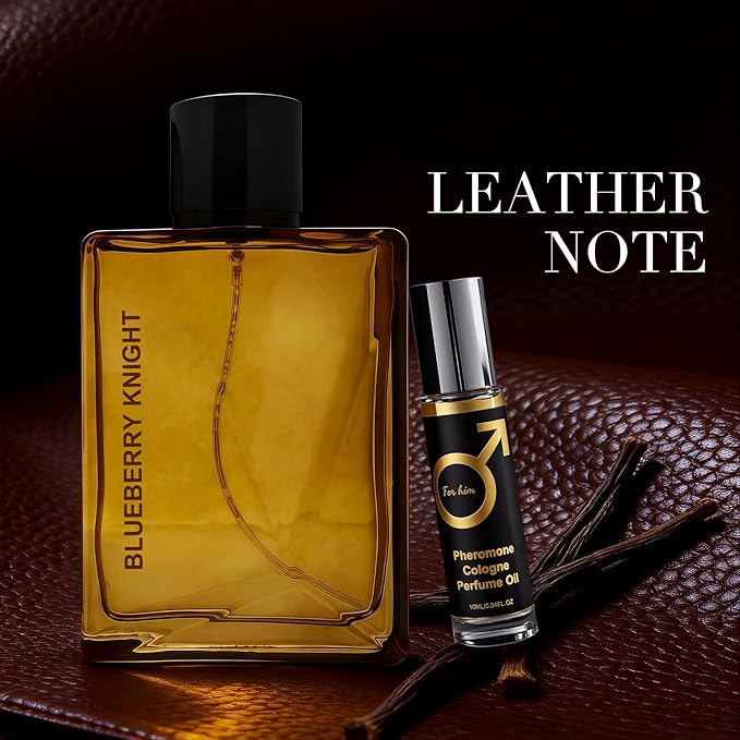 Blueberry Knight Men's Cologne 3.4 Fl. Oz, Fresh Fruity & Woody Notes, Modern Masculine Eau De Parfum Lasts All Day