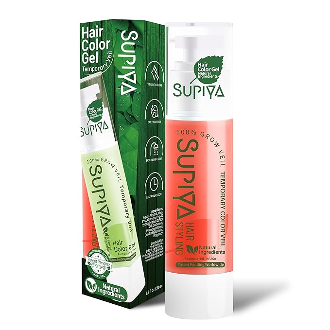 Temporary Hair Color - Washable Hair Wax for Men and Women, All-Day Hold Disposable Hair Wax for Party, Cosplay & Daily (Color #95W)