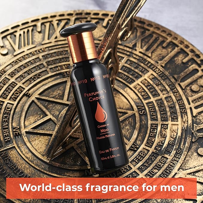 Milton-Lloyd Perfumer's Choice No 10 Mojo - Cologne for Men - Woody Oriental Fragrances - Mens Cologne - Long Lasting Perfume for Men - 1.7 oz