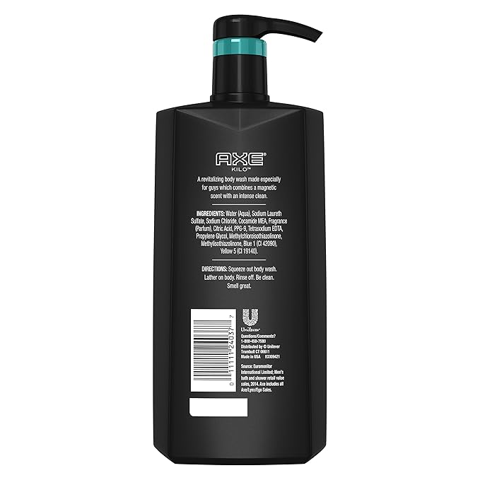 AXE Body Wash for Men, Apollo, 28 Fl Oz (Pack of 1)